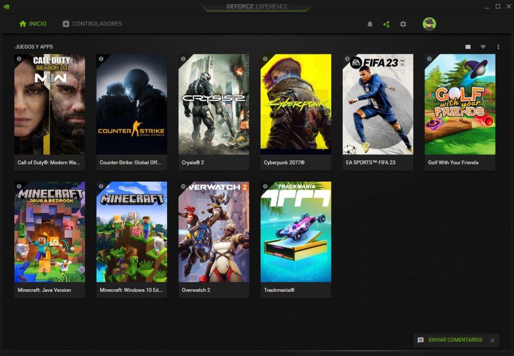 software nvidia geforce experience